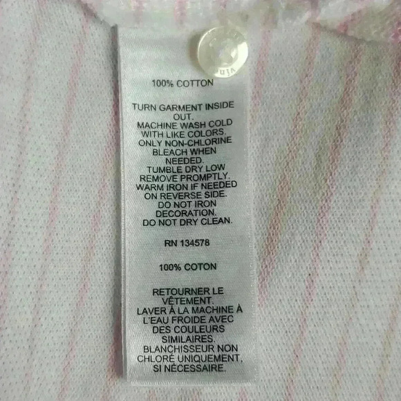 NWT Vineyard Vines Pink Stripe Pique Grow Over Polo sz M NEW! - Picture 9 of 11